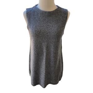 Talbots Cotton/Cashmere Blend Top/Tunic/Long Vest Size M